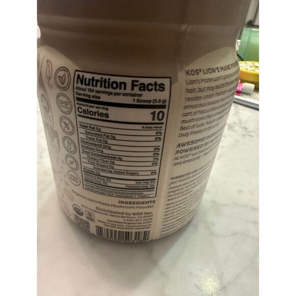 KOS Lions Mane Powder - Picture 3 of 5